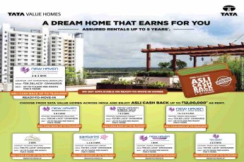 Invest in a dream home that earns for you at Tata Properties